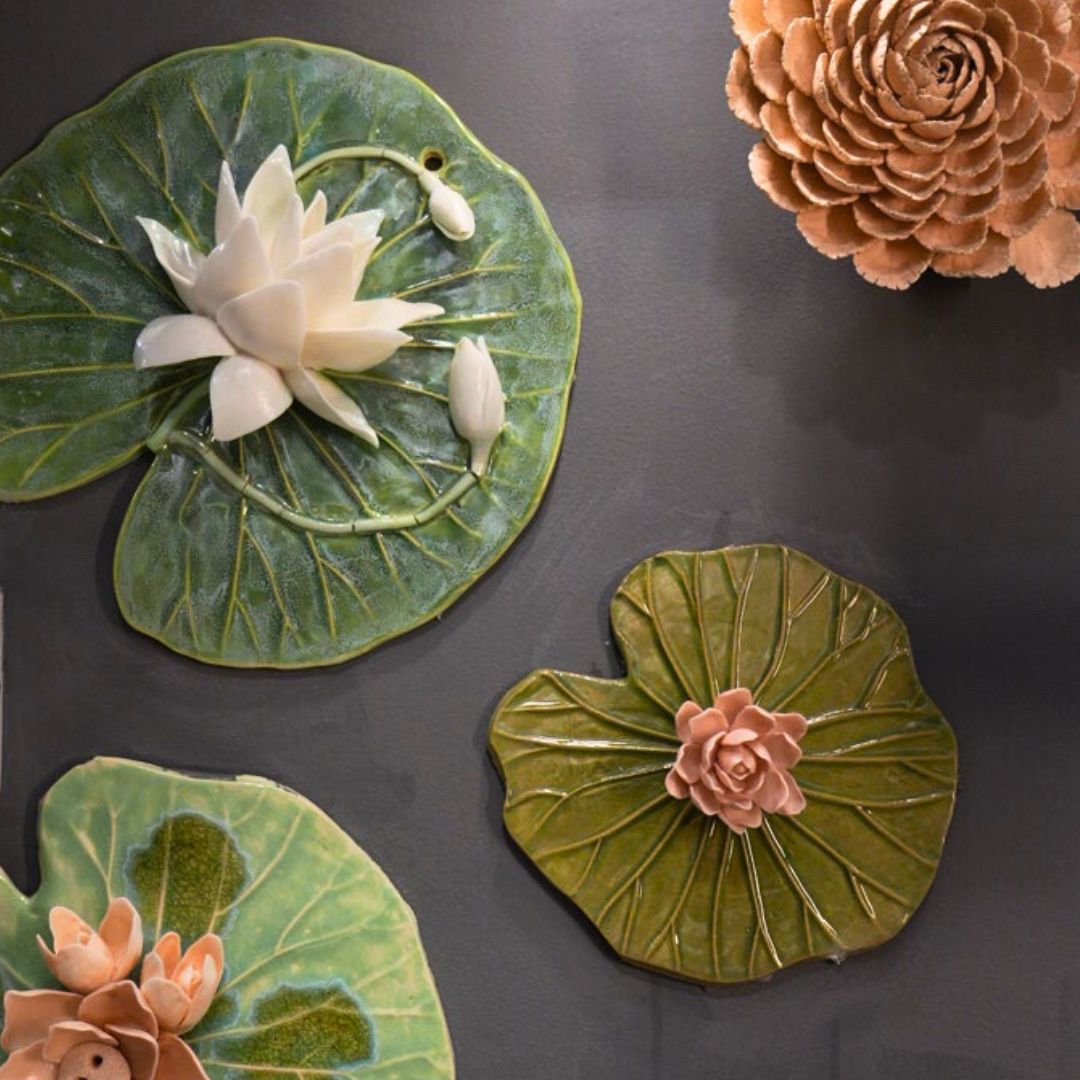       Wall Flower Plates – Padmehum Studio India