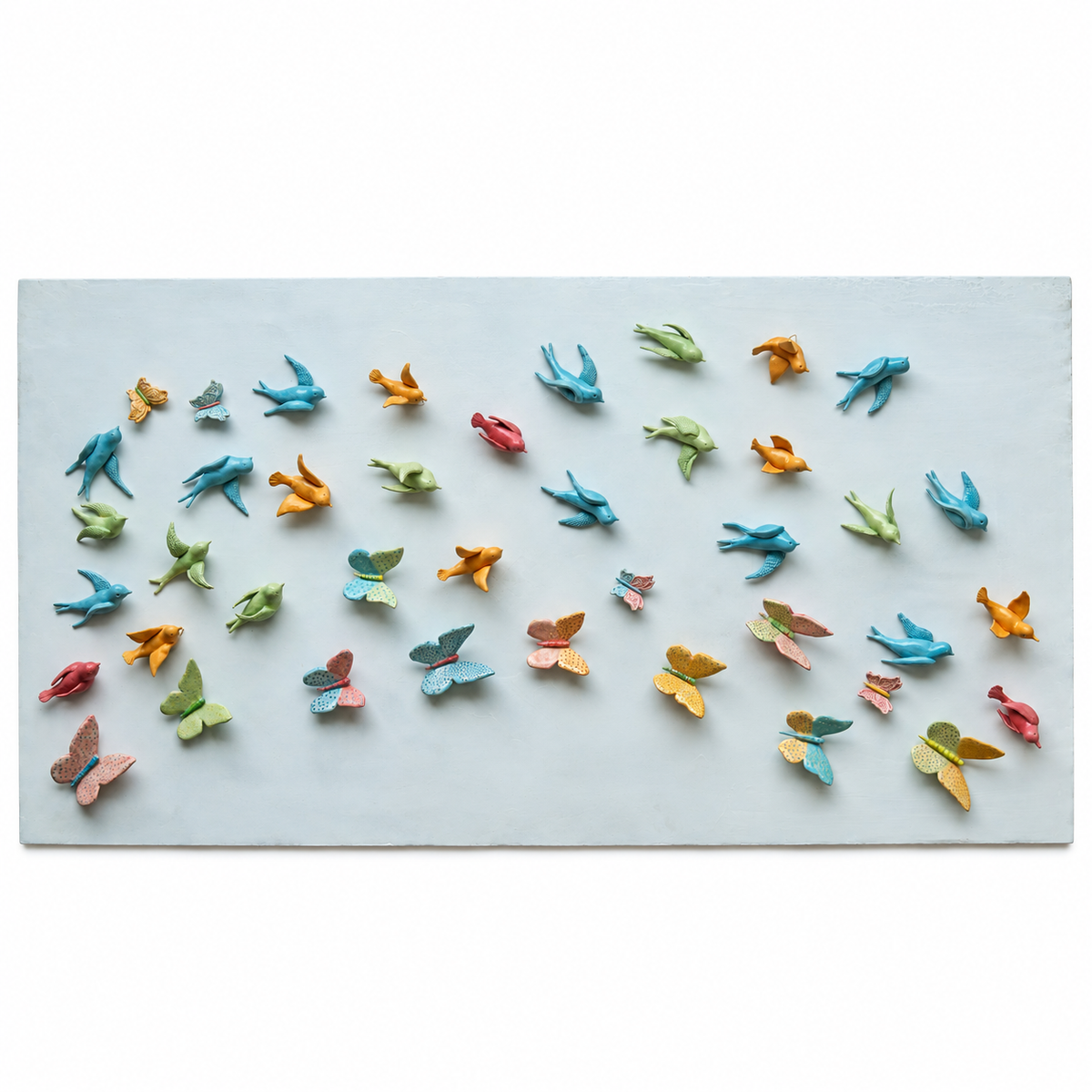 Bird & Butterfly Wall Art