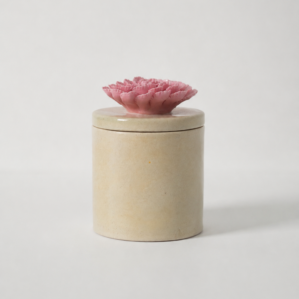 Blush Bloom Candle Jar