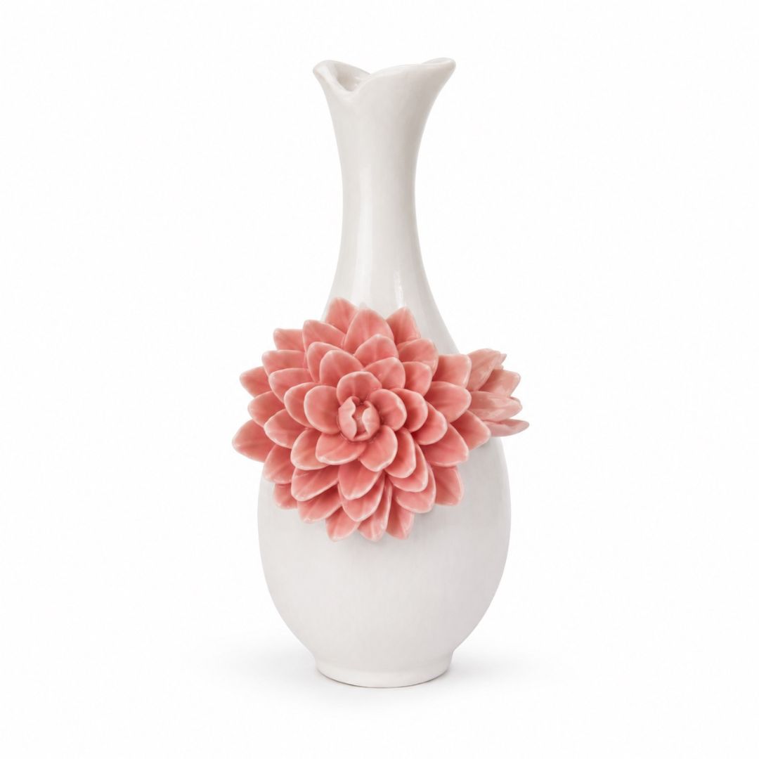 Blush Dahlia Vase