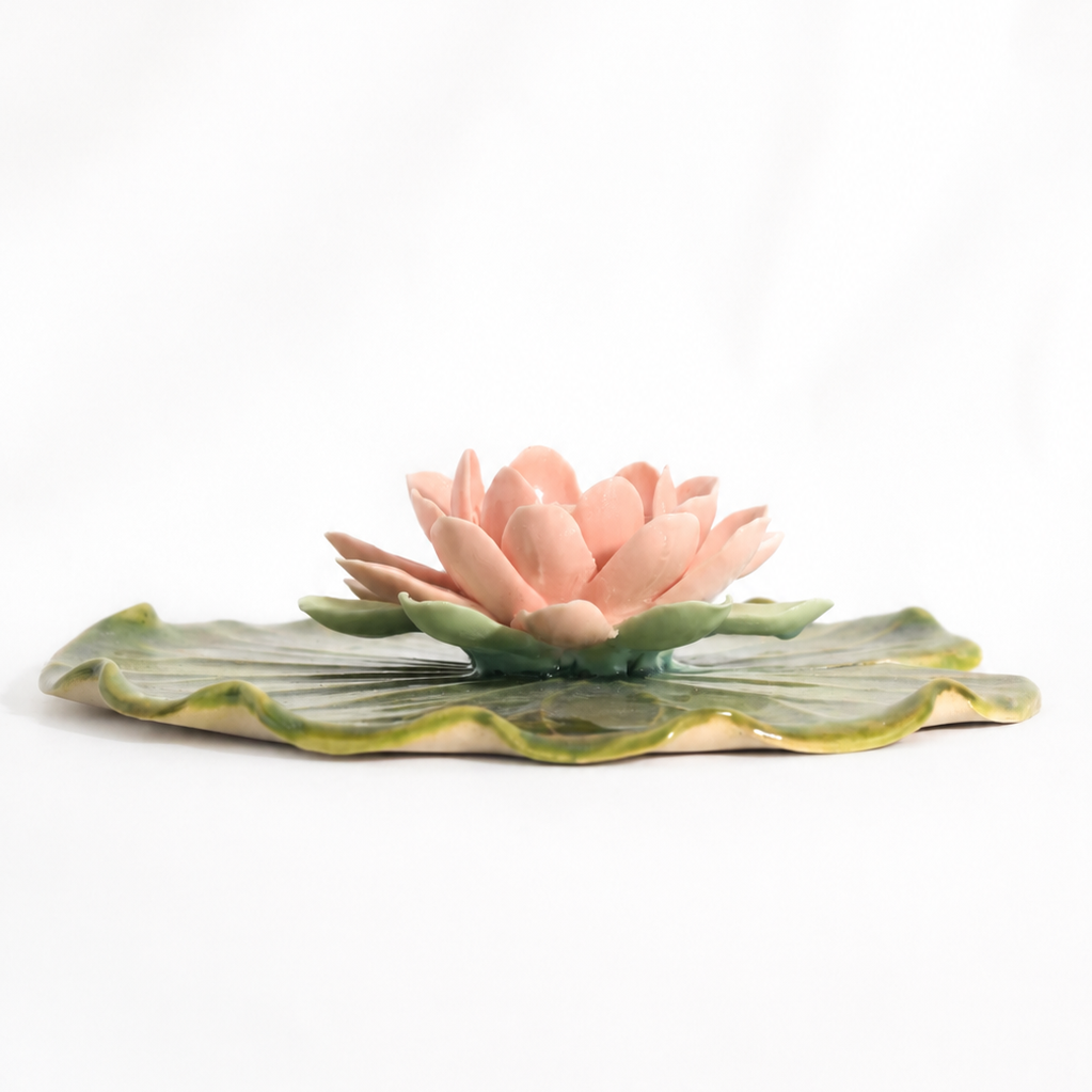 Sacred Petal Wall Flower Plate
