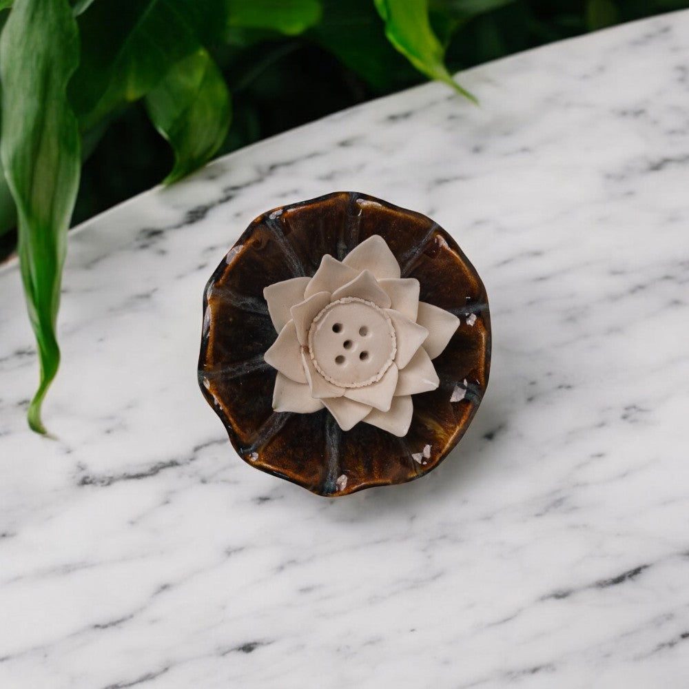 Frill Bowl Incense Holder