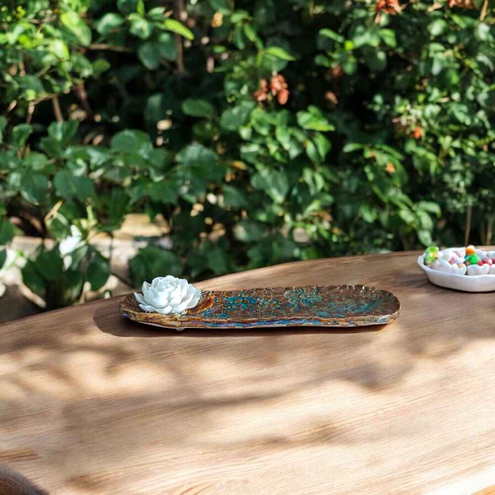 Long Plate Incense Holder