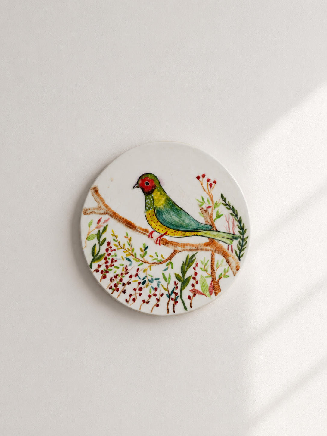Pearched Song Wall Plate
