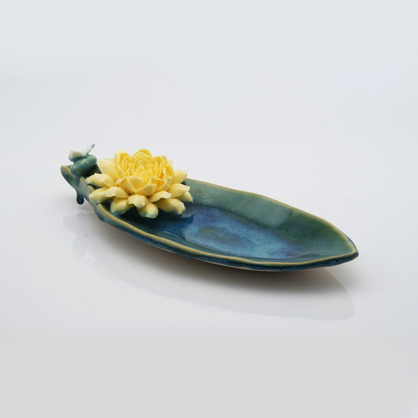 Gardenia Leaf Plate
