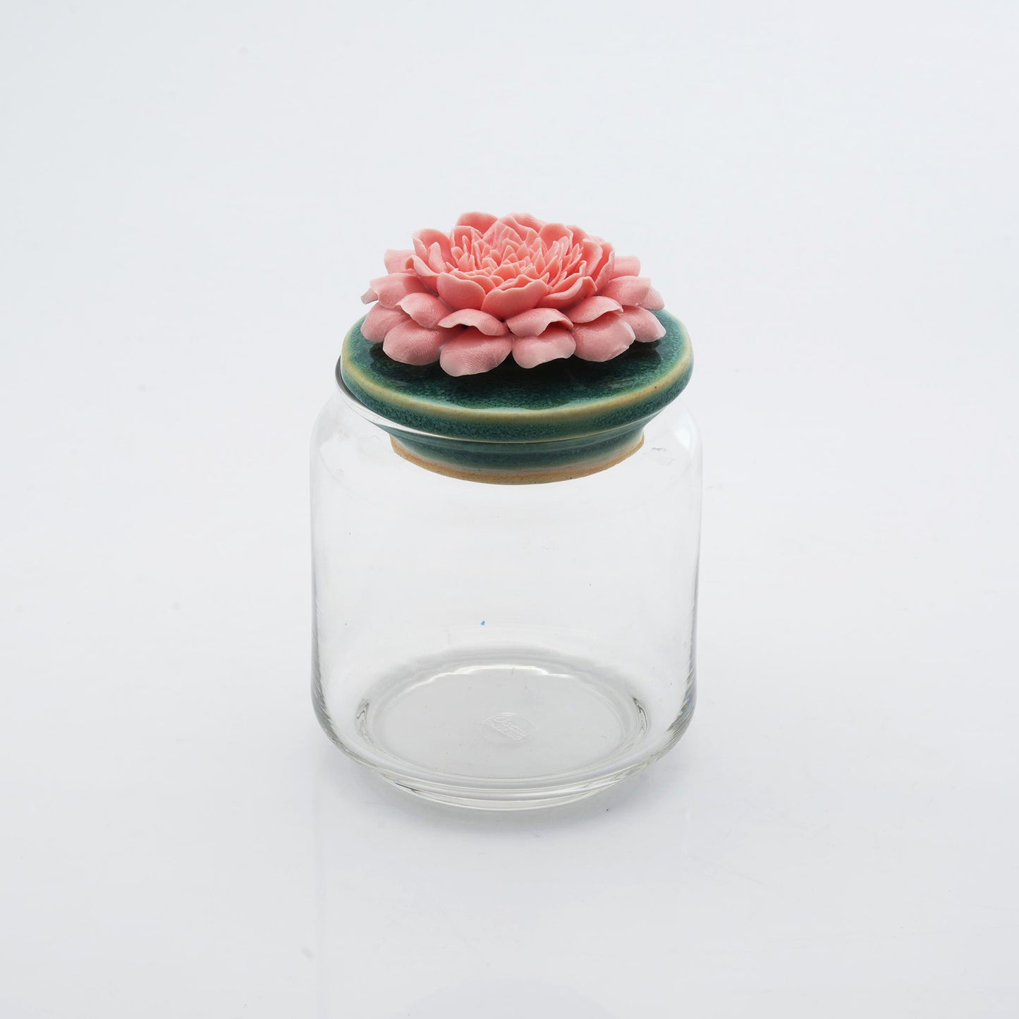 Gardenia Glass Candle Jar