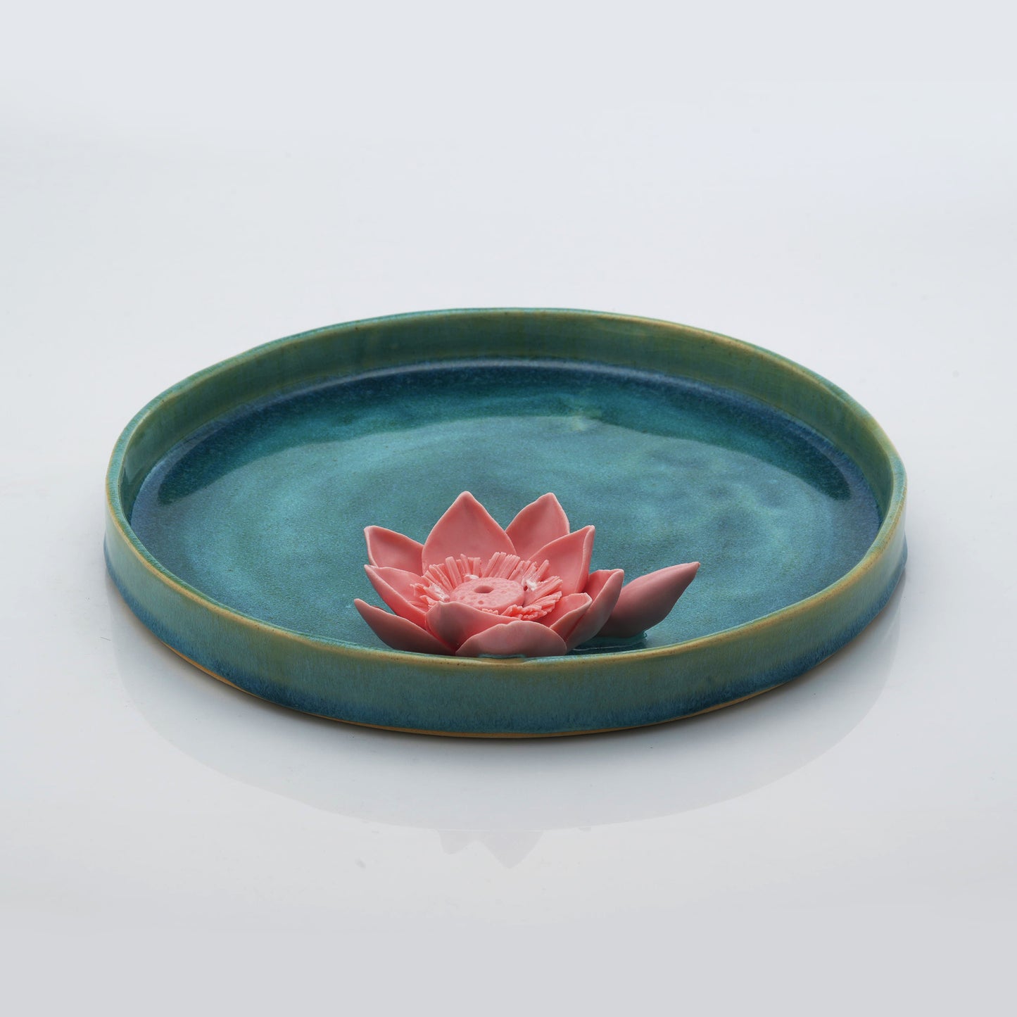 Lotus Flower Pooja Thali