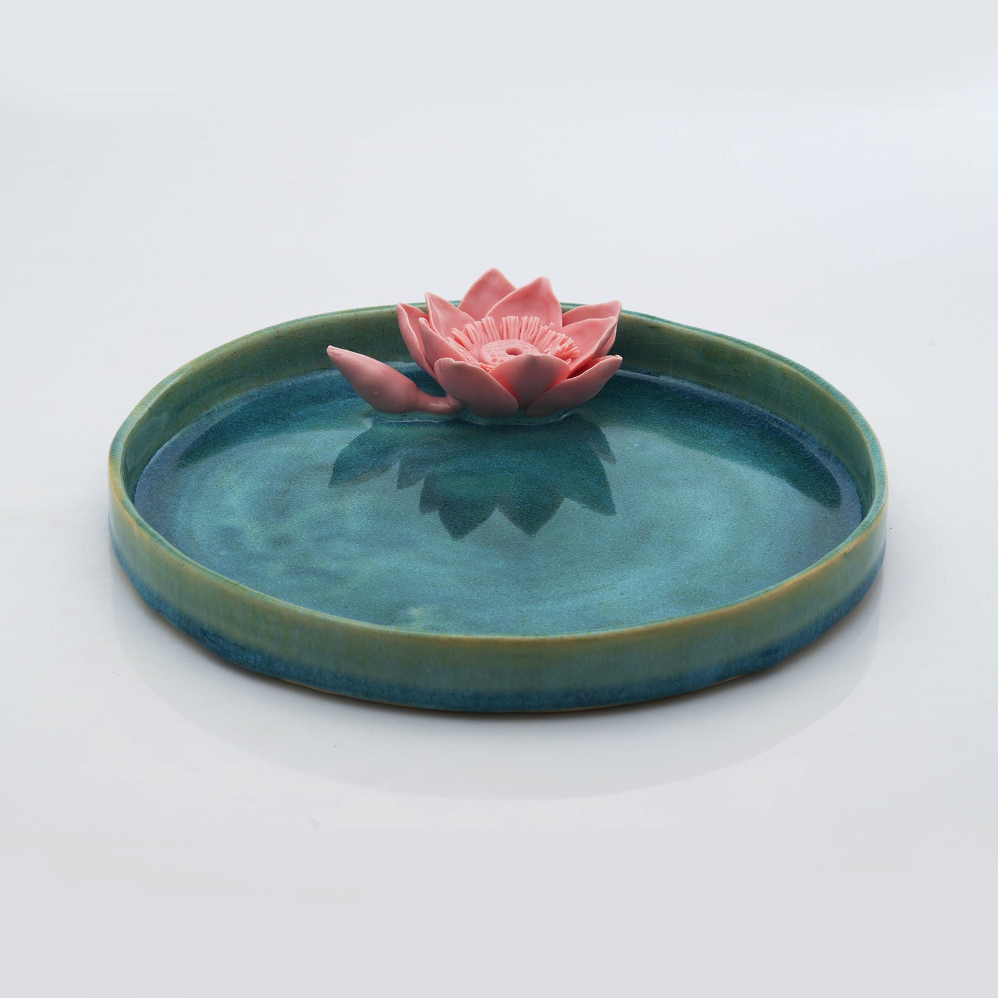 Lotus Flower Pooja Thali