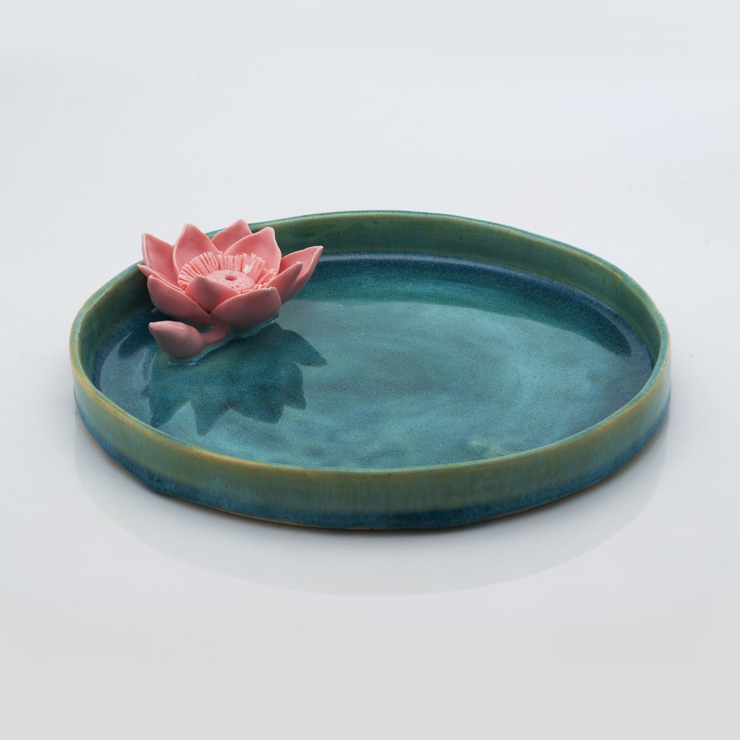 Lotus Flower Pooja Thali