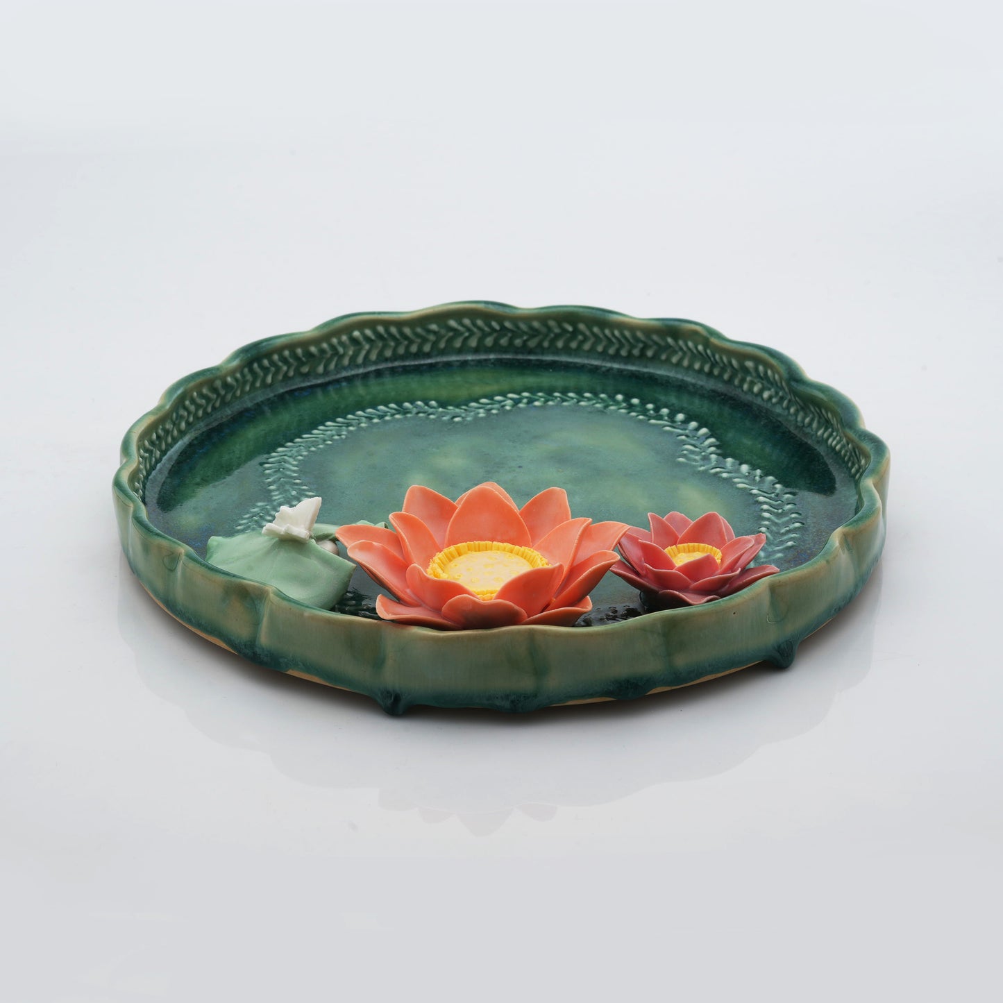 Lotus Pooja Thali