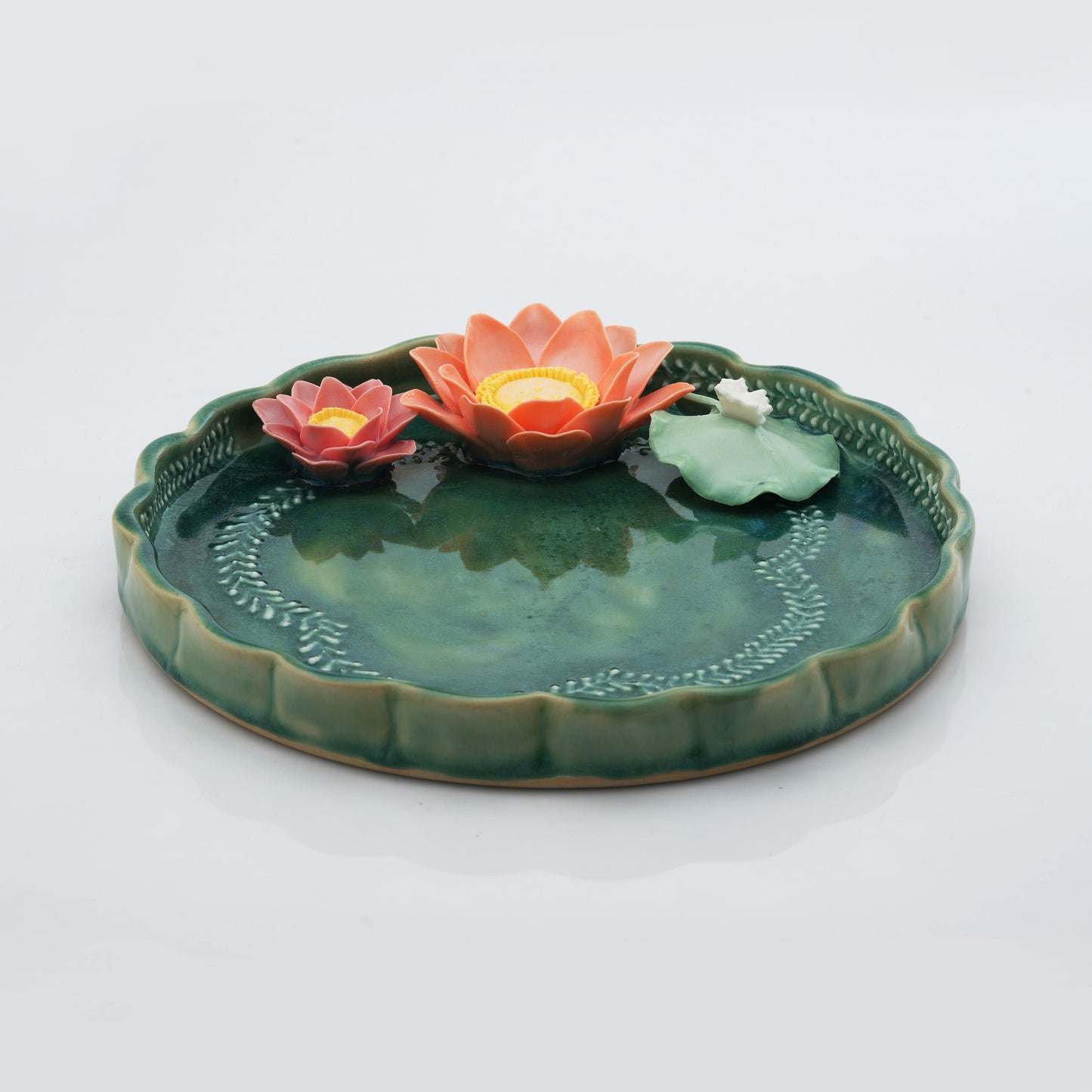 Lotus Pooja Thali