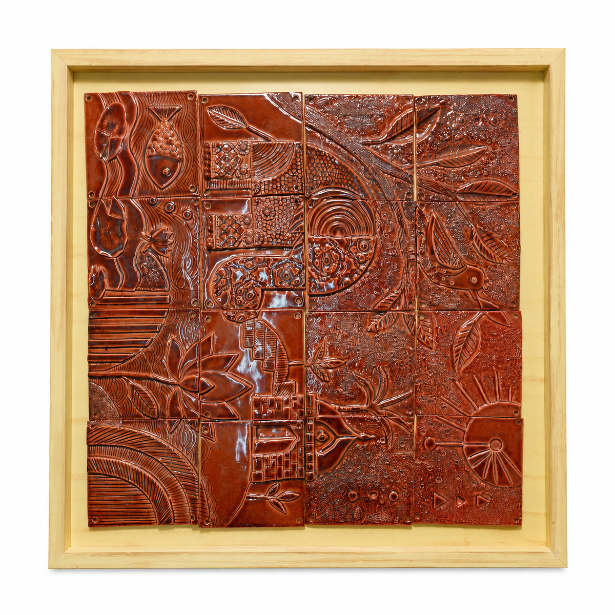 Tactile Form Tile Set (Framing & Crafting Included)