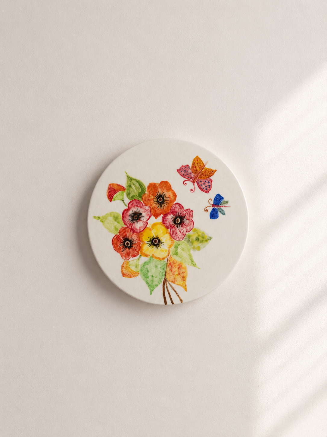Spring Bouquet Wall Plate