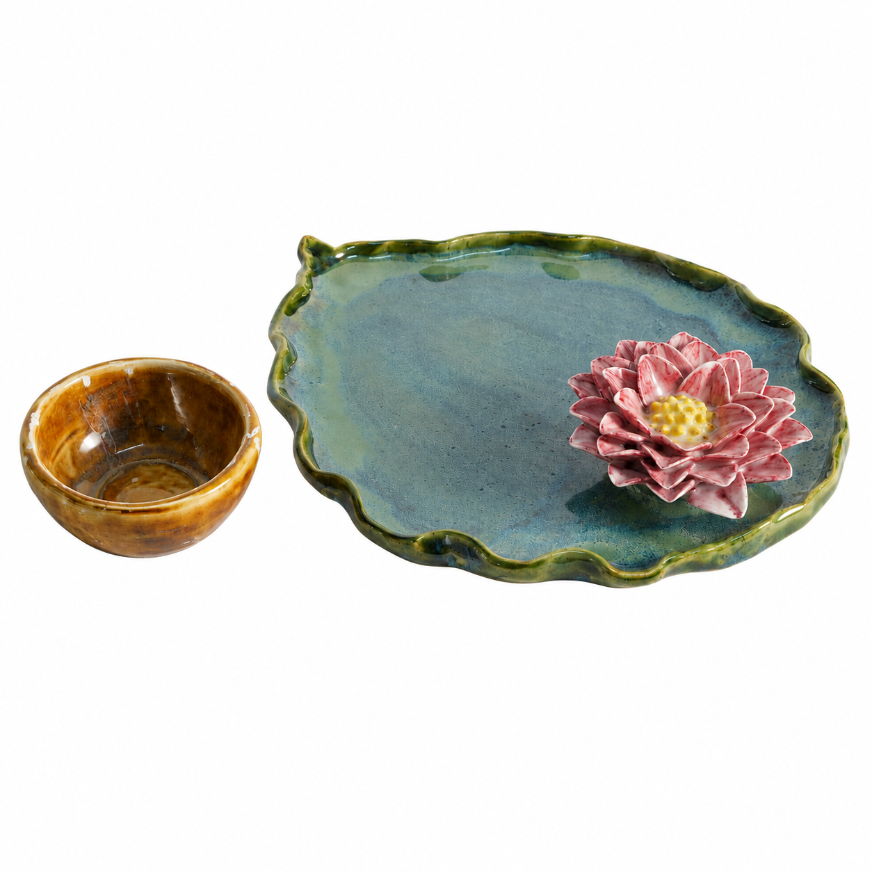 Garden Petal Leaf Plate Gift Hamper
