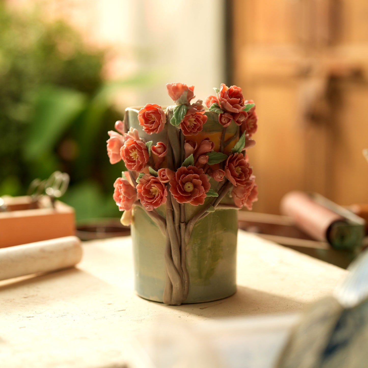 Spring Bloom Vase