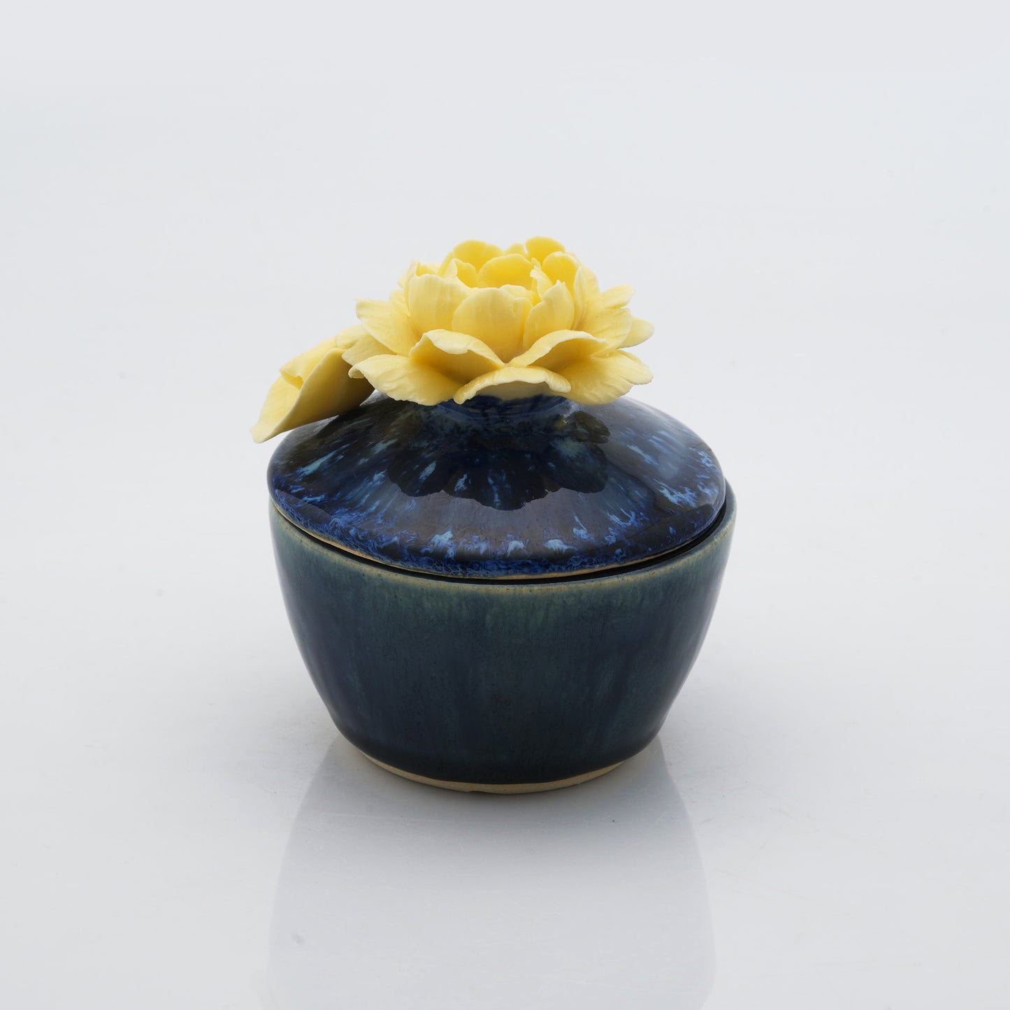 Gardenia Flower Candle Jar