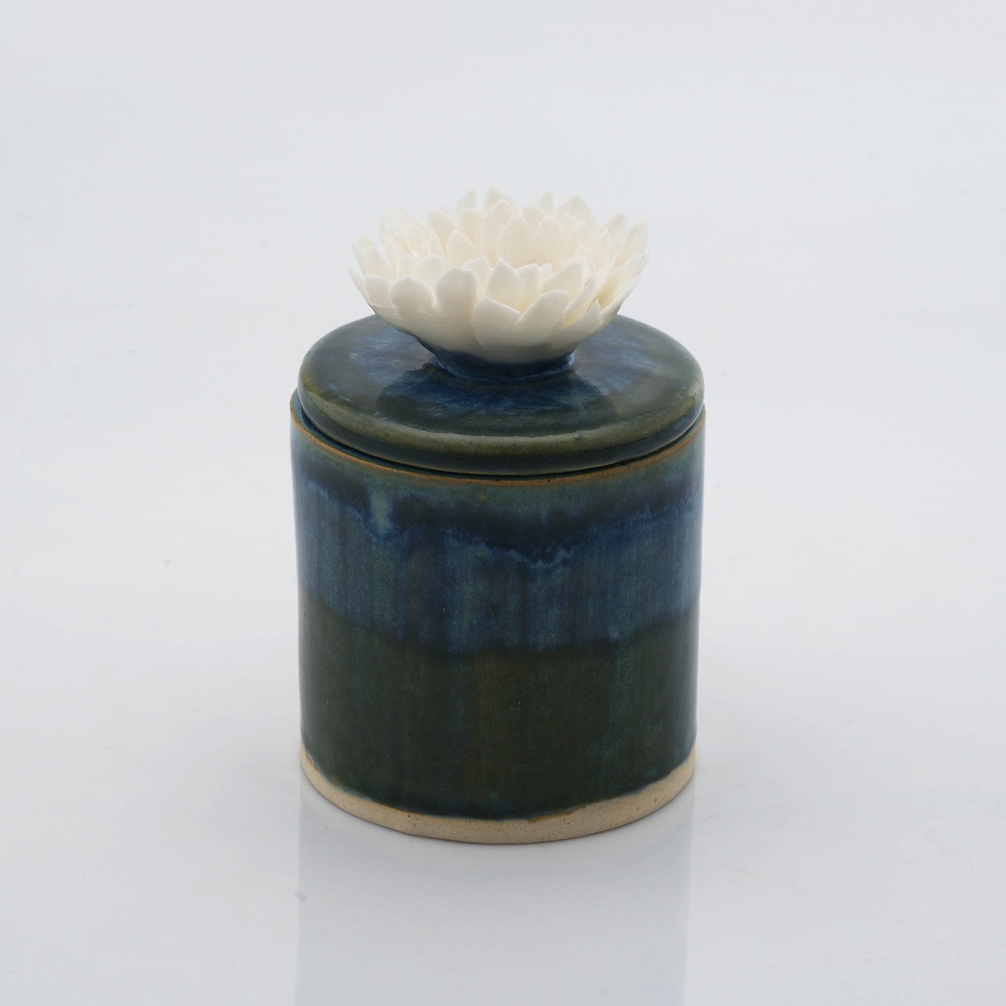 Peony Flower Candle Jar