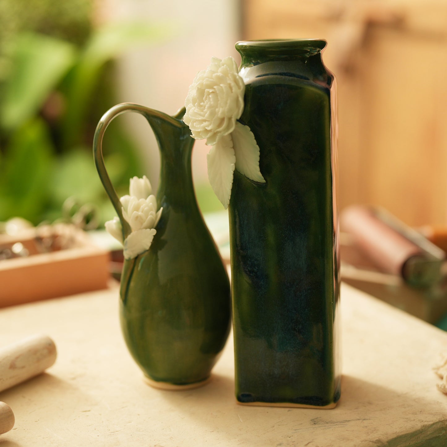 Elegant Pitcher Vase
