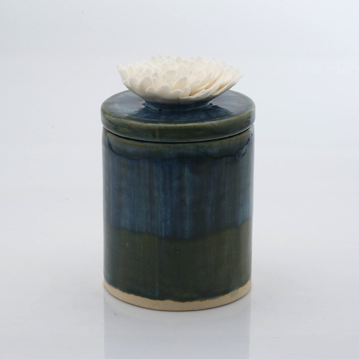 Peony Flower Candle Jar