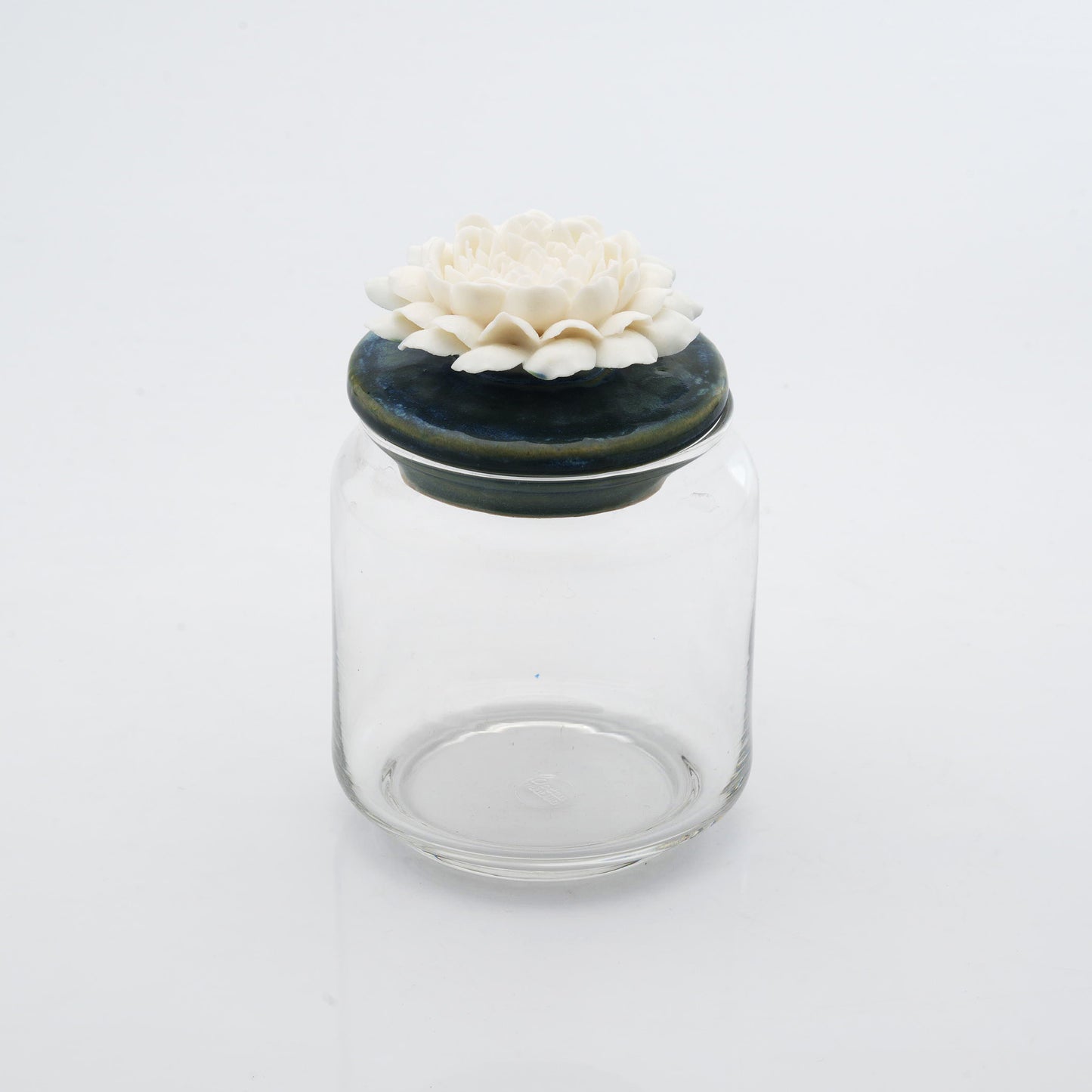 Gardenia Glass Candle Jar