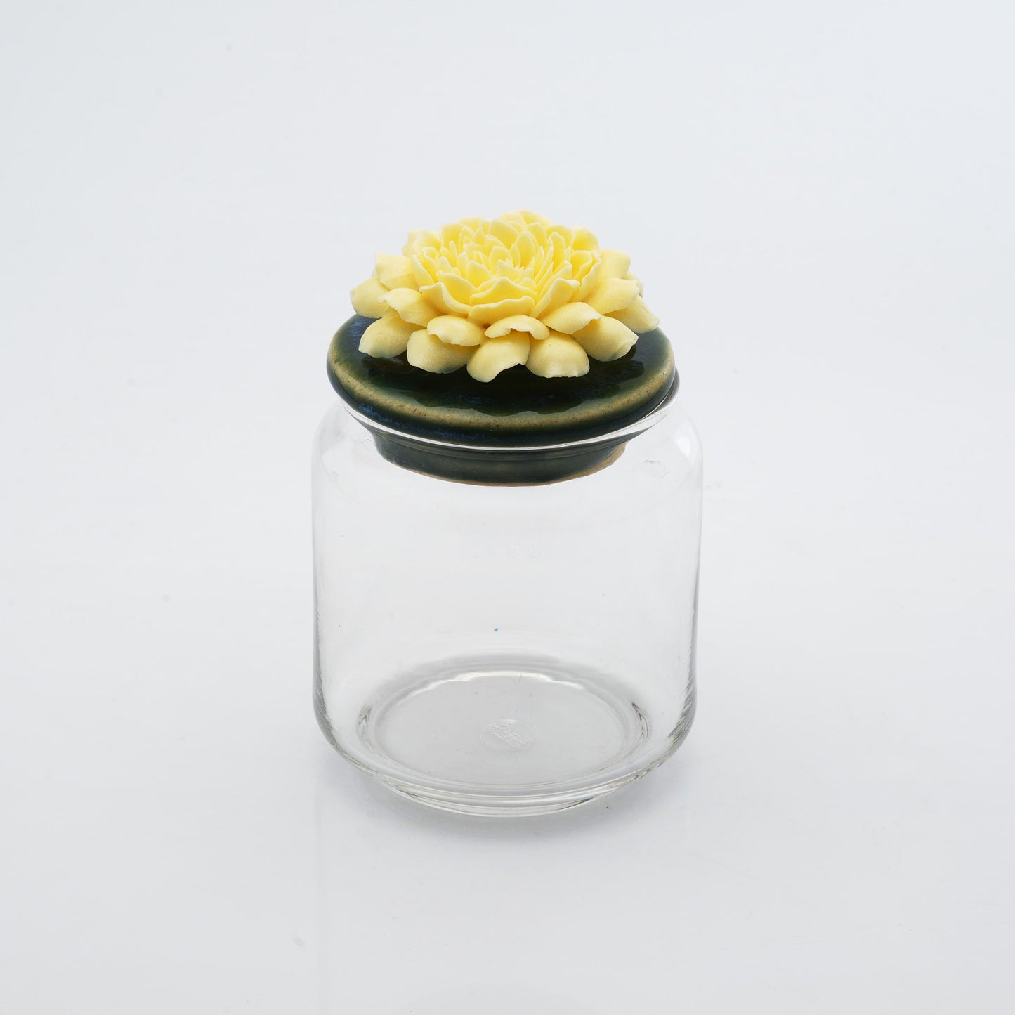 Gardenia Glass Candle Jar