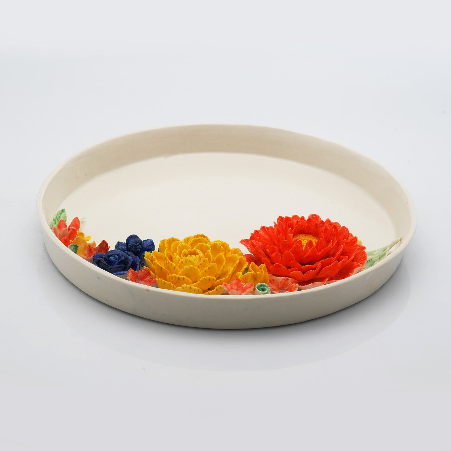 Mix Flower Pooja Thali