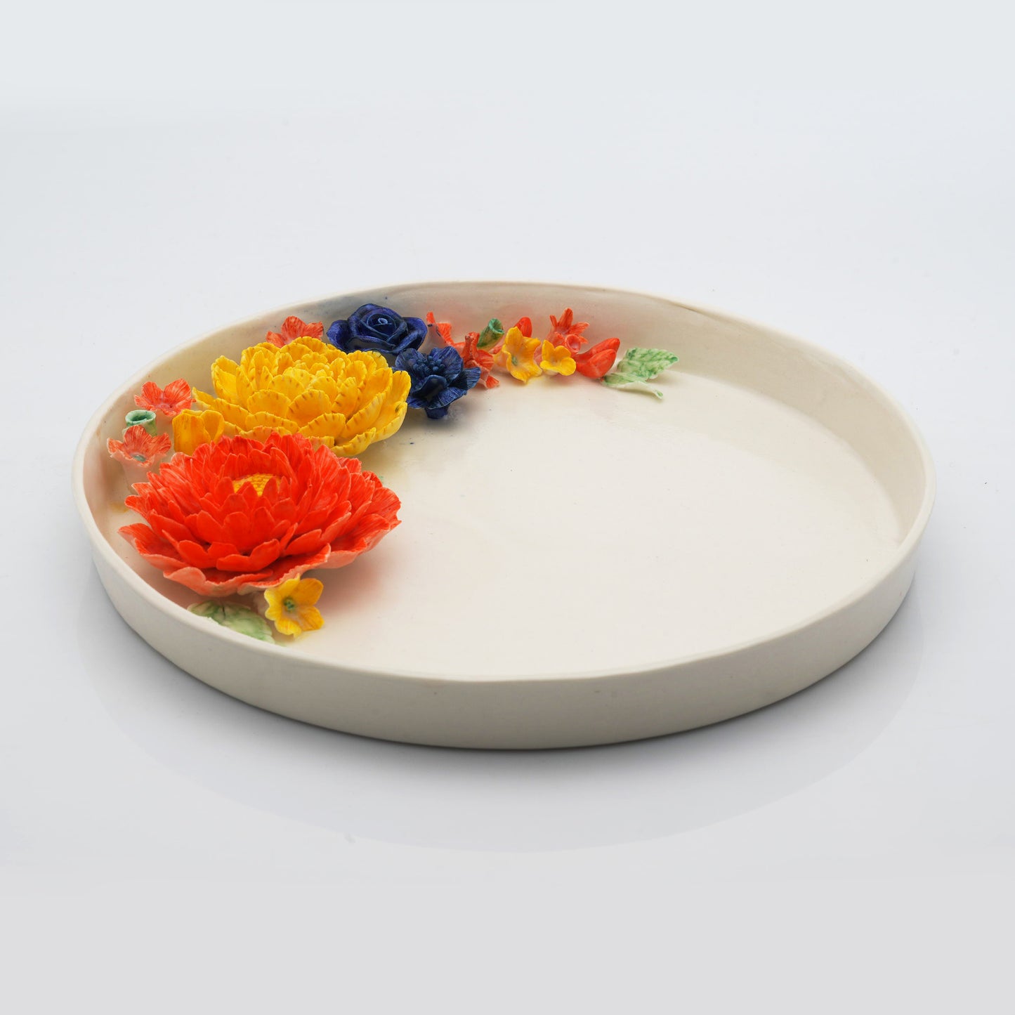 Mix Flower Pooja Thali