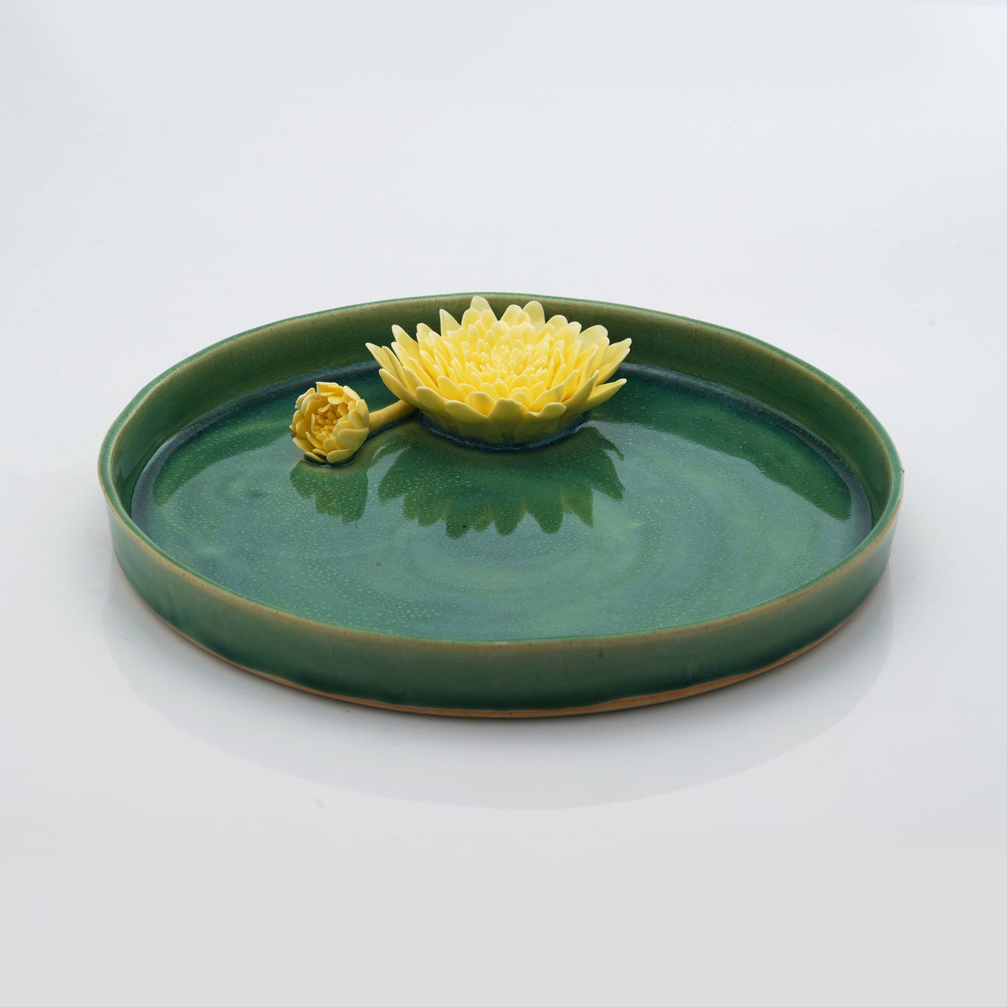 Water Lily Pooja Thali