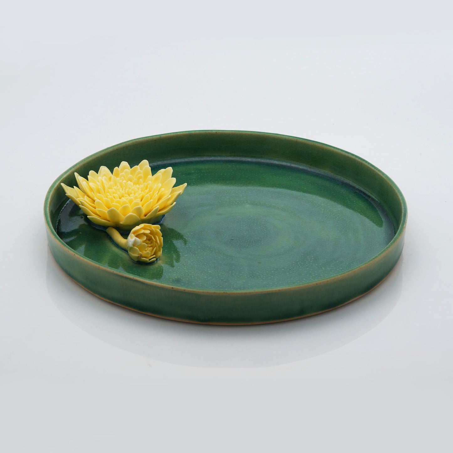 Water Lily Pooja Thali