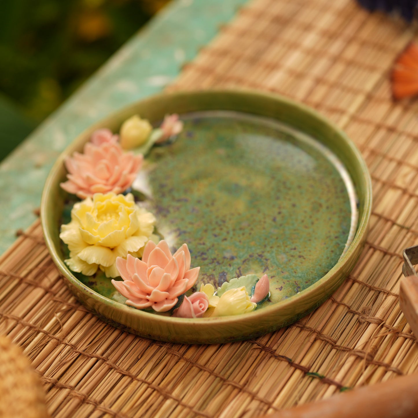 Mix Flower Pooja Thali