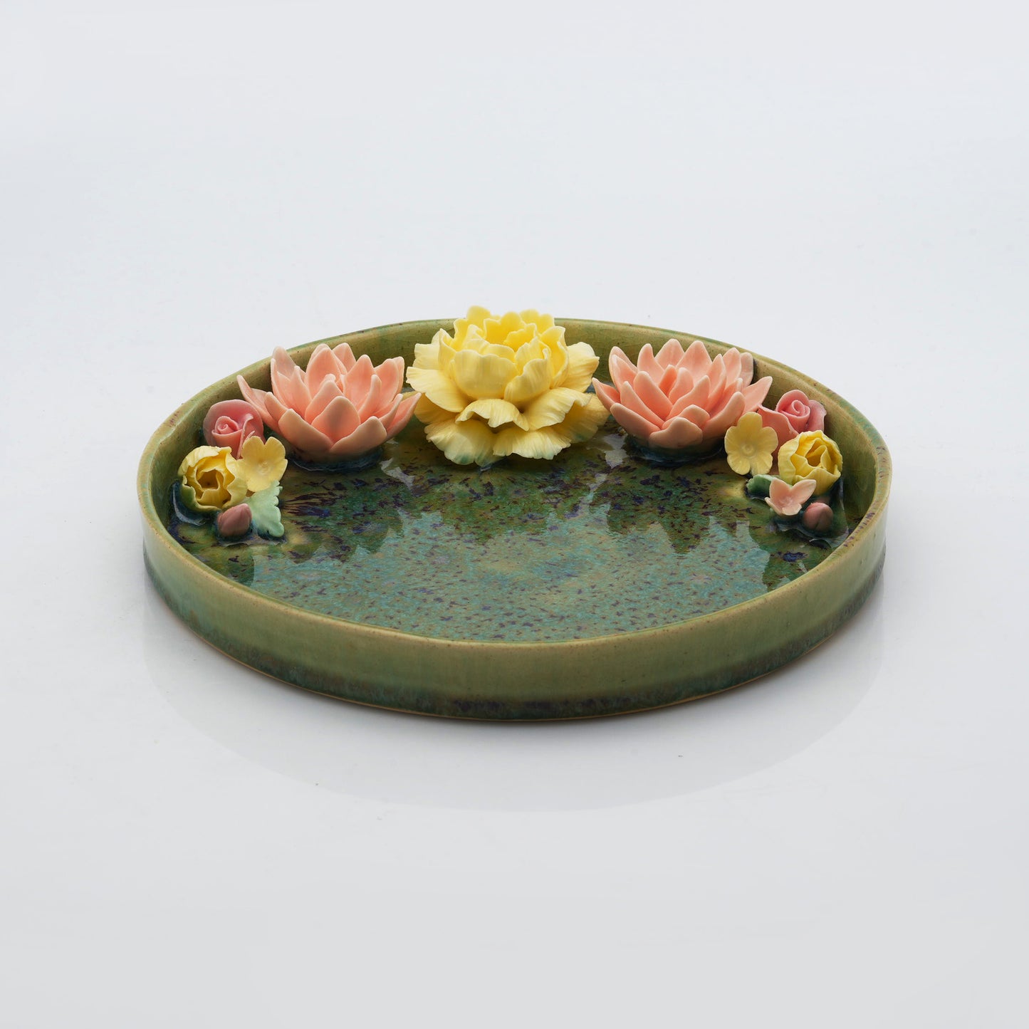 Mix Flower Pooja Thali