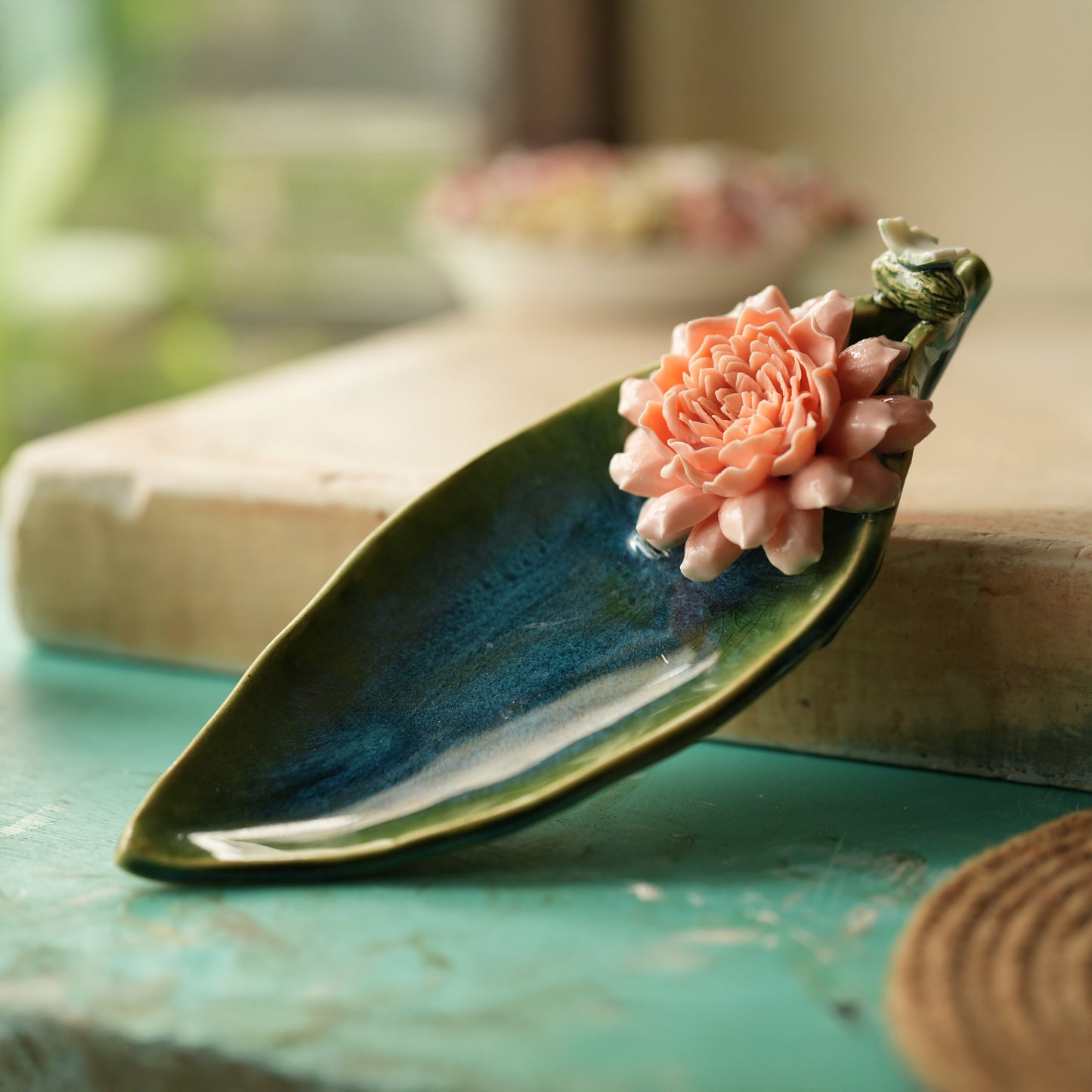 Gardenia Leaf Plate
