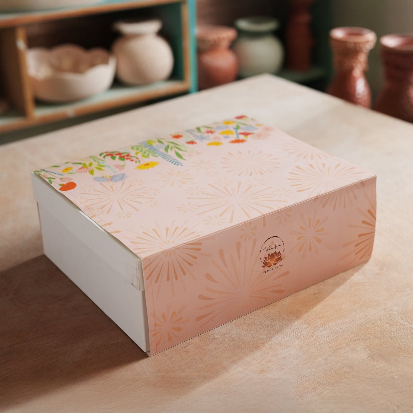 Pink Roses Gift Set