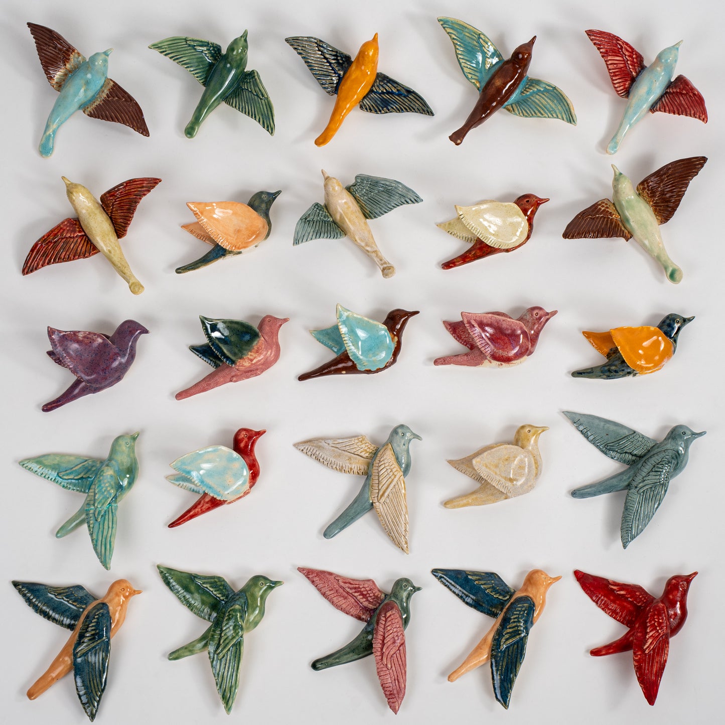Perched Bird Wall Art (Single Piece)