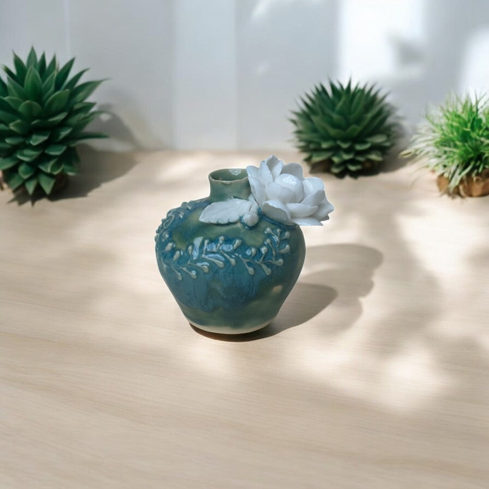 Floral Oil Bottle