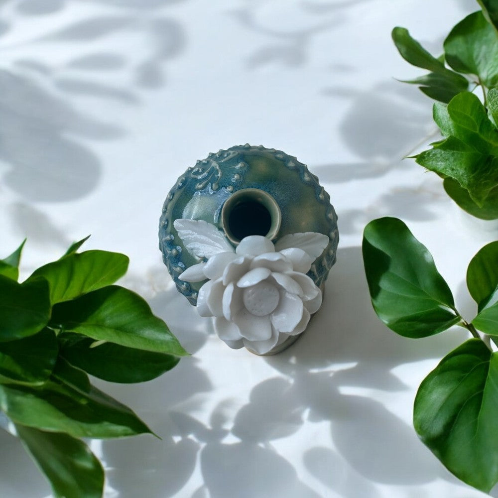 Floral Oil Bottle