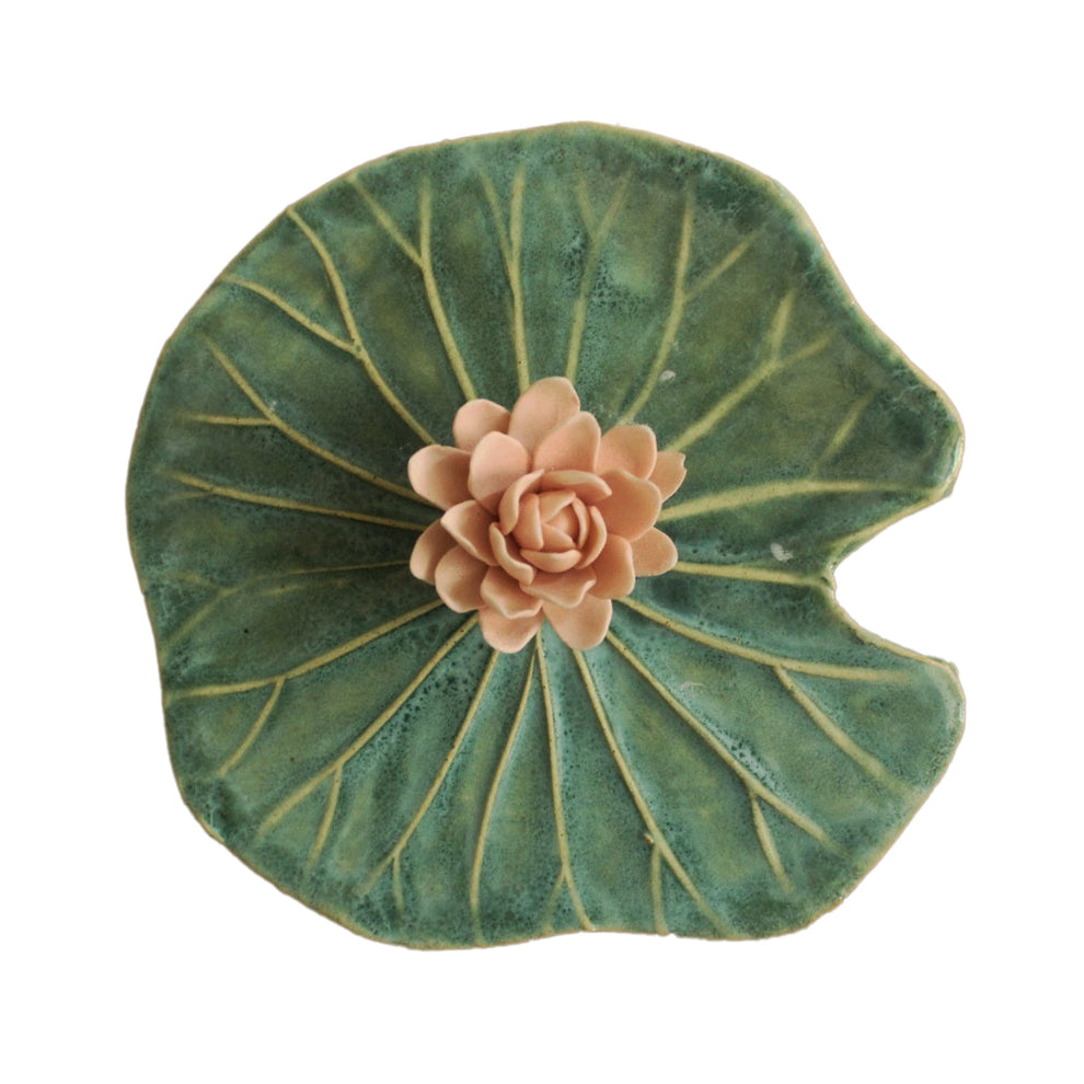 Blush Bloom Wall Flower Plate