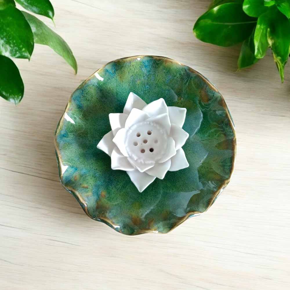 Frill Bowl Incense Holder