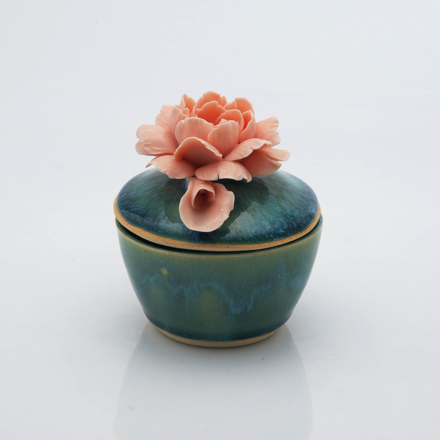 Gardenia Flower Candle Jar