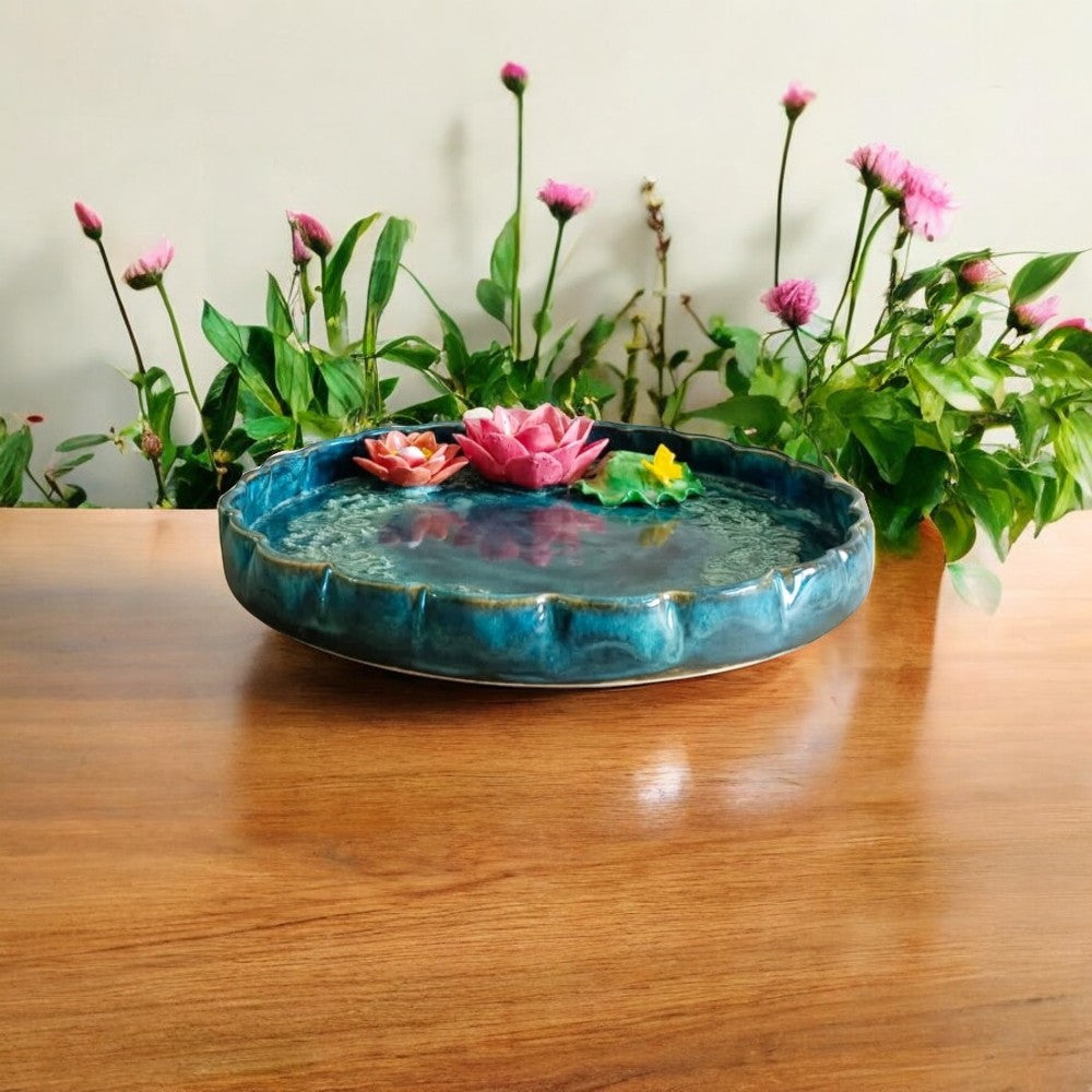 Lotus Pooja Thali