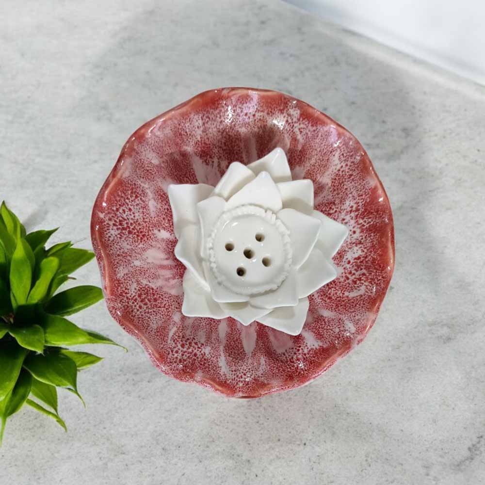 Frill Bowl Incense Holder