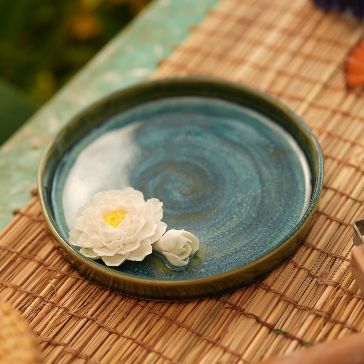 Peony Pooja Thali