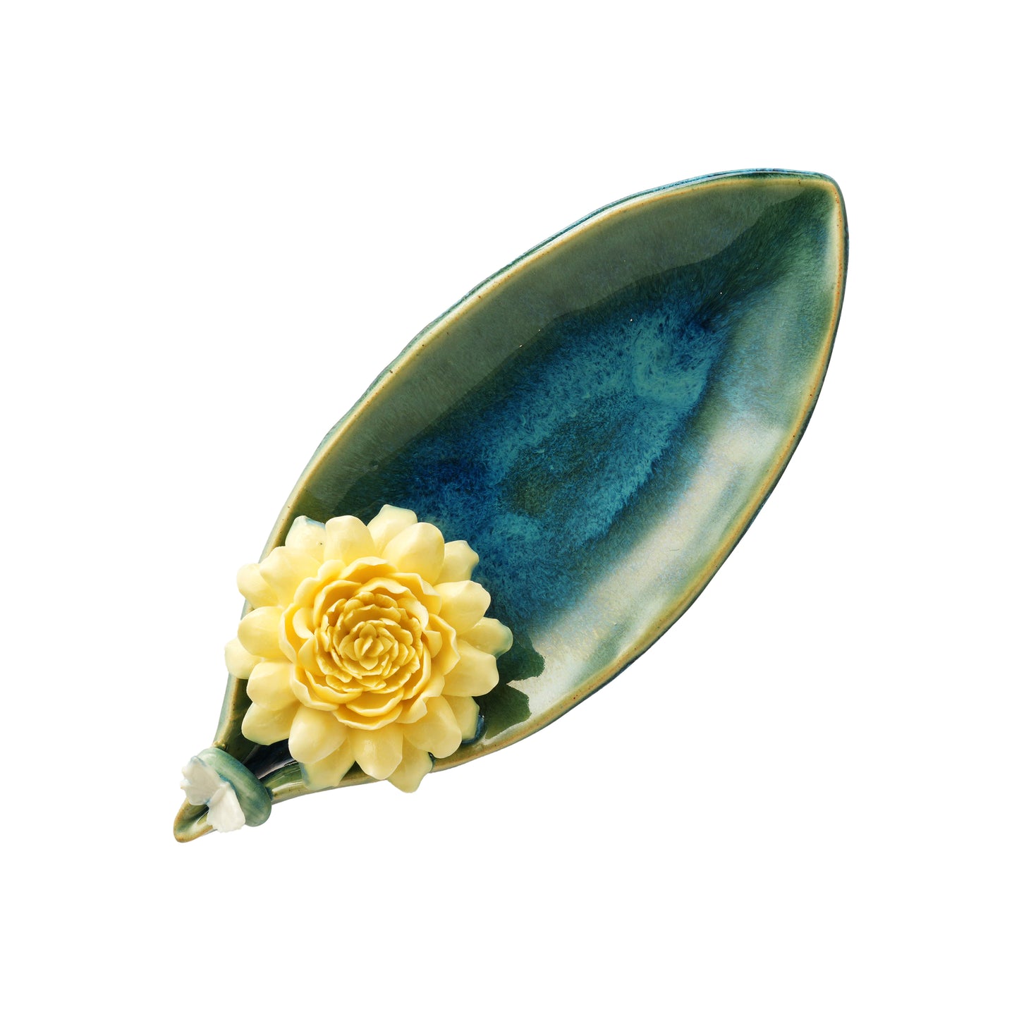 Gardenia Leaf Plate