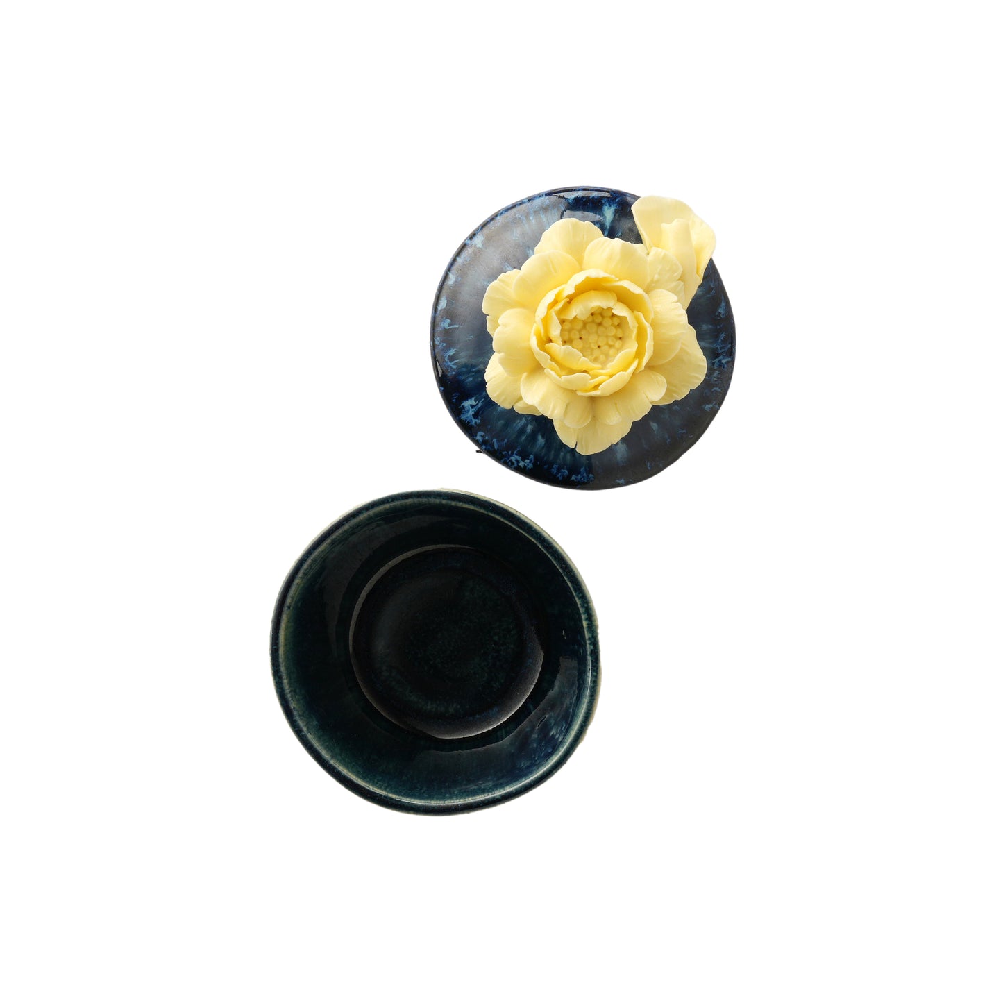 Gardenia Flower Candle Jar