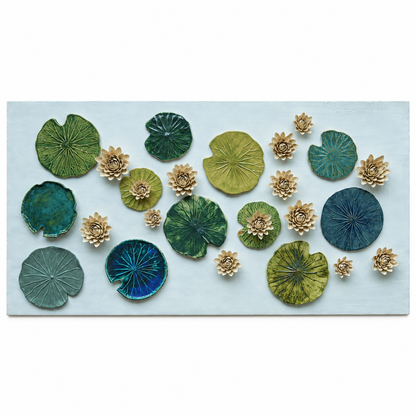 Wall Flower Plates