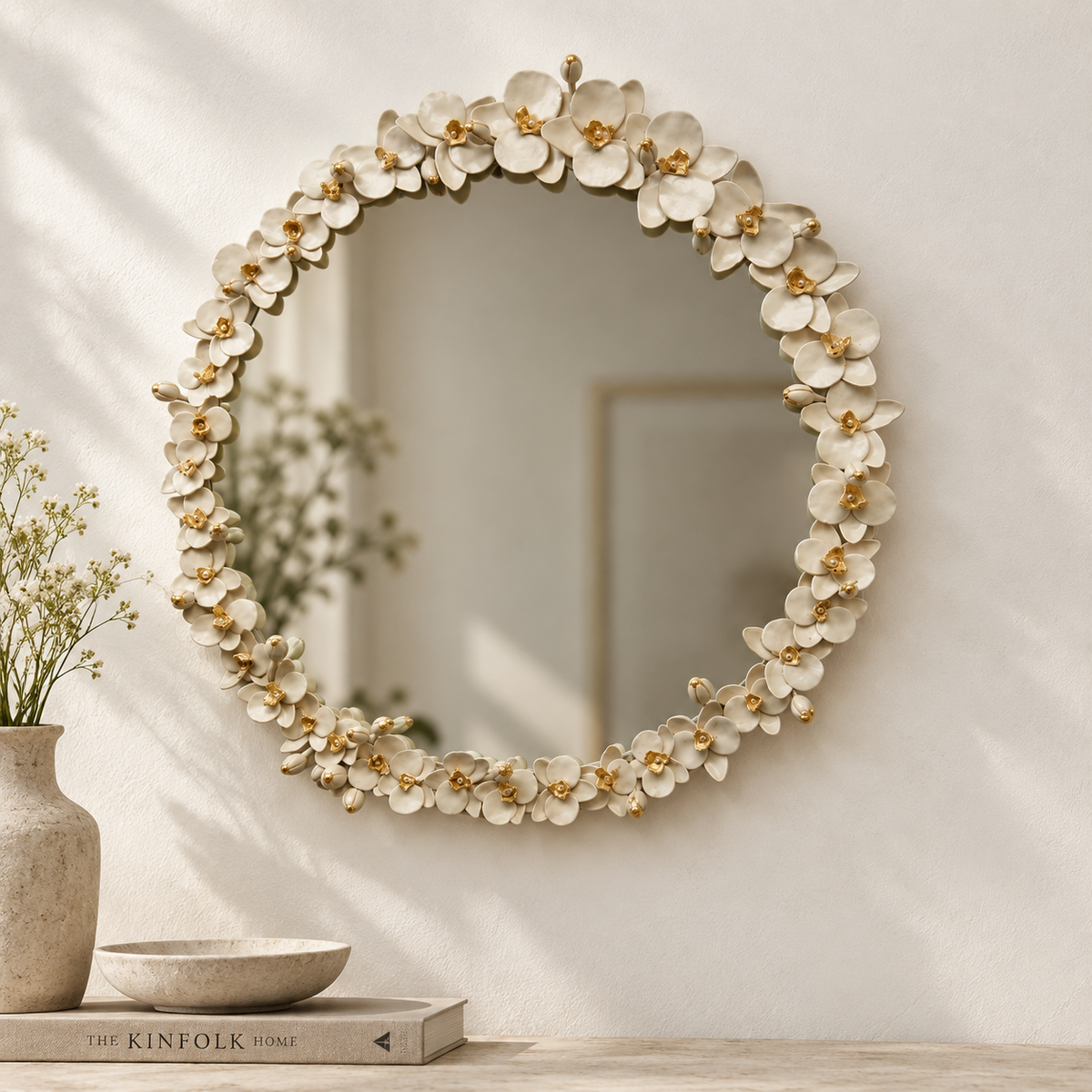 WildFlower Garden Wall Mirror