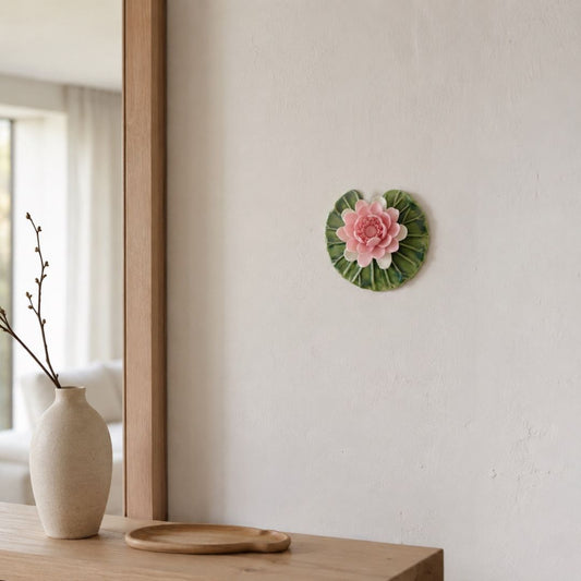 Sacred Petal Wall Flower Plate