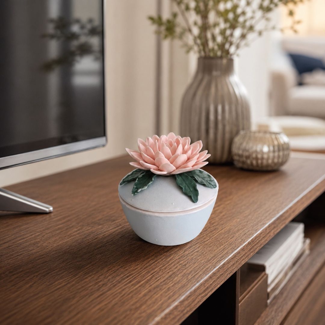 Bloom Haven Candle Jar