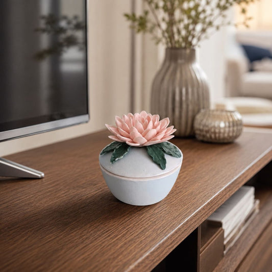 Bloom Haven Candle Jar
