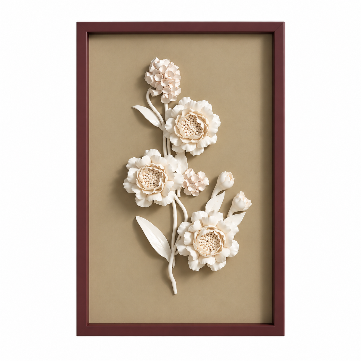 Floral Cluster Wall Frame